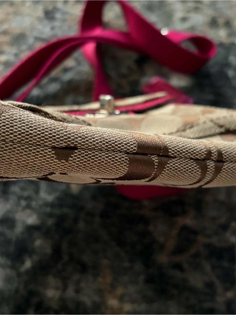 Coach Park Signature Canvas Crossbody